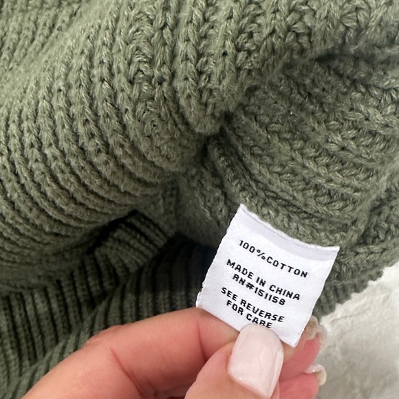 525 America Green and Navy Cardigan - Picture 5 of 6